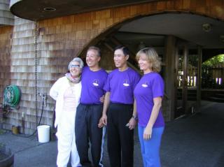 Lydia, Romero, Teacher Li and Stephanie