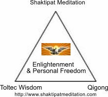Shaktipat Meditation, Toltec Wisdom and Qigong Triangle